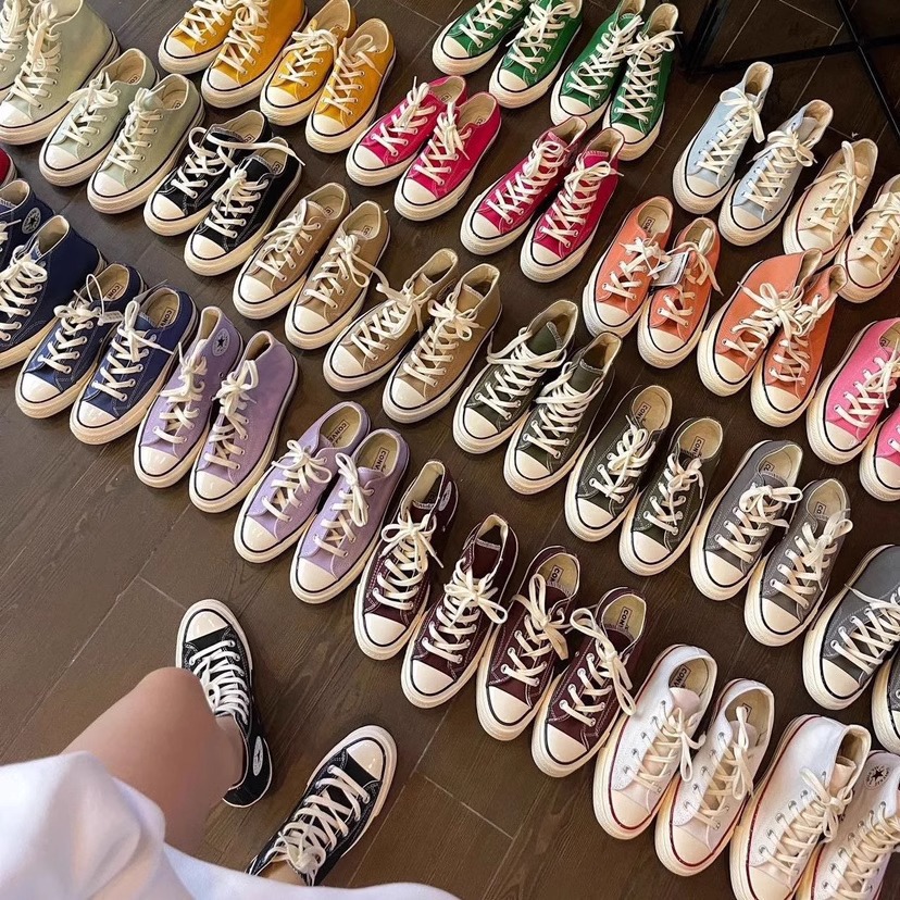 Mickey Converse Classic 1970s Canvas Shoes for Men and Women Retro High Top Couple Casual Shoes Couple Sports Shoes