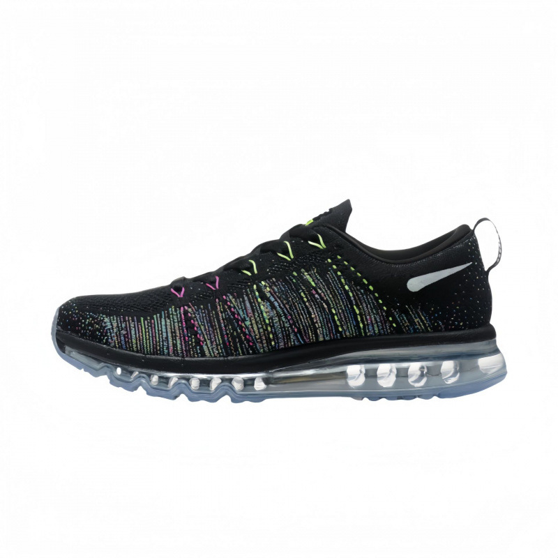 High version Flyknit Max air cushioned running shoes, Flyknit knit sports shoes, breathable casual running shoes High version Flyknit Max air cushioned running shoes, Flyknit knit sports shoes, breathable casual running shoes