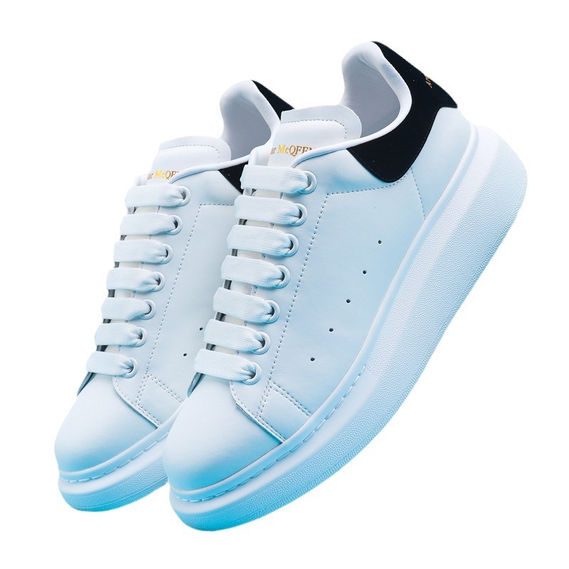 Peter McQueen Head Layer Genuine Sheepskin Inner White Shoes Women's Sponge Cake Thick Bottom Genuine Leather Couple Casual Couple MQ Board Shoes Peter McQueen Head Layer Genuine Sheepskin Inner White Shoes Women's Sponge Cake Thick Bottom Genuine Leather Couple Casual Couple MQ Board Shoes