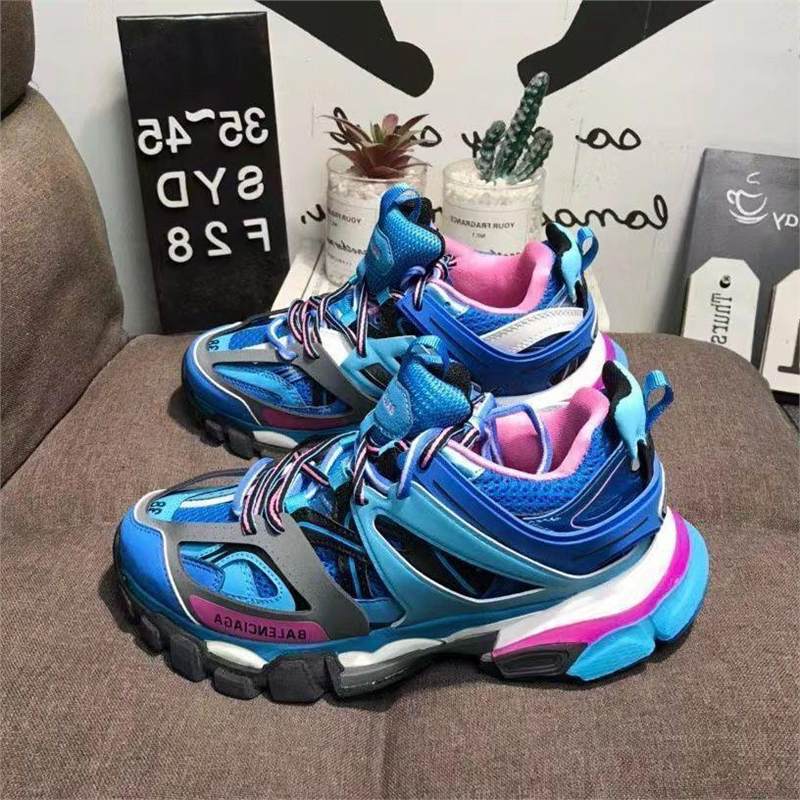 Pure original Paris men's 1.0 dad shoes trendy sports couple Track3.0 outdoor running shoes Pure original Paris men's 1.0 dad shoes trendy sports couple Track3.0 outdoor running shoes