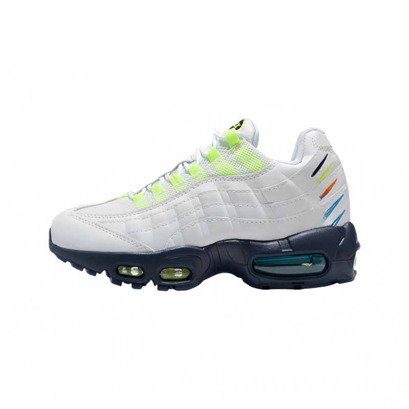 Wholesale Max95 breathable full-length air cushioned shoes for couples, shock-absorbing outdoor men's shoes, height increasing versatile casual oversized shoes Wholesale Max95 breathable full-length air cushioned shoes for couples, shock-absorbing outdoor men's shoes, height increasing versatile casual oversized shoes