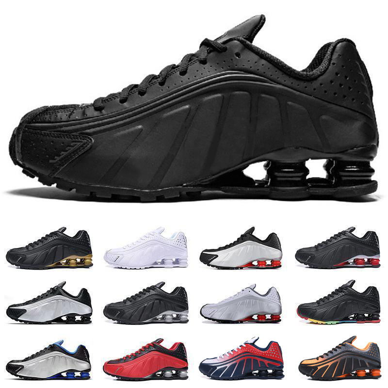 Pillar men's and women's shoes outdoor training sports shoes ShoxR4 shoes running shoes 36-46 height increasing lightweight