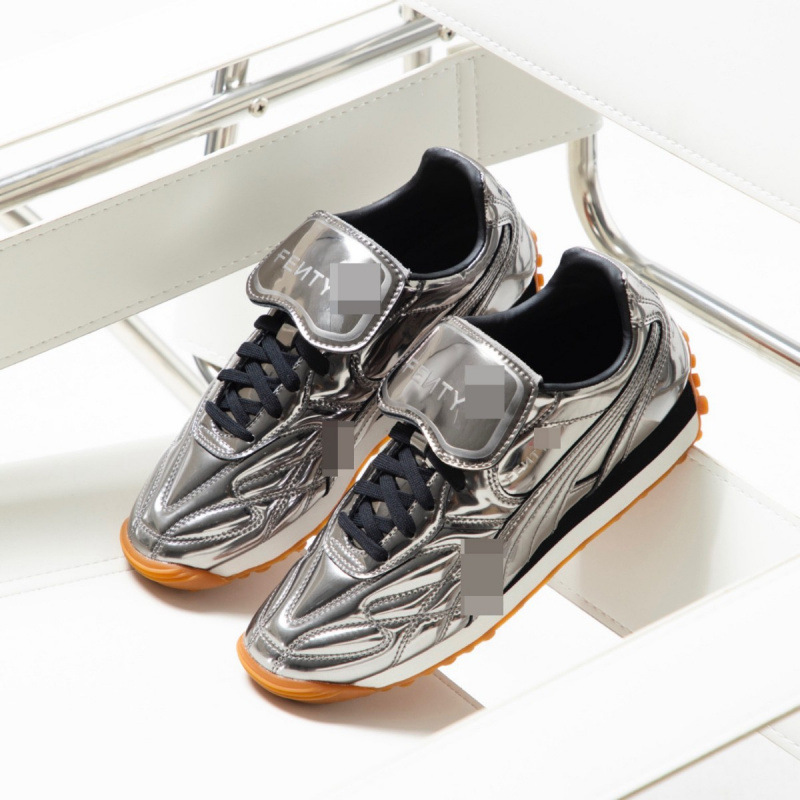 Bijia RIHANNA FENTY women's shoes flip casual shoes men's shoes running shoes long tongue football shoes