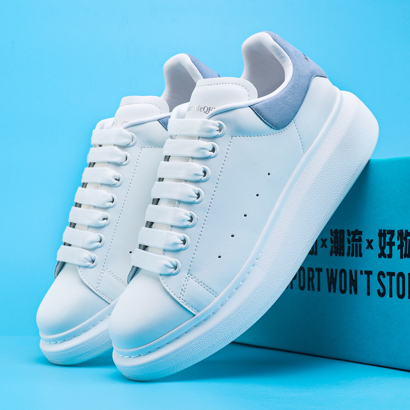 Peter McQueen Head Layer Genuine Sheepskin Inner White Shoes Women's Sponge Cake Thick Bottom Genuine Leather Couple Casual Couple MQ Board Shoes Peter McQueen Head Layer Genuine Sheepskin Inner White Shoes Women's Sponge Cake Thick Bottom Genuine Leather Couple Casual Couple MQ Board Shoes