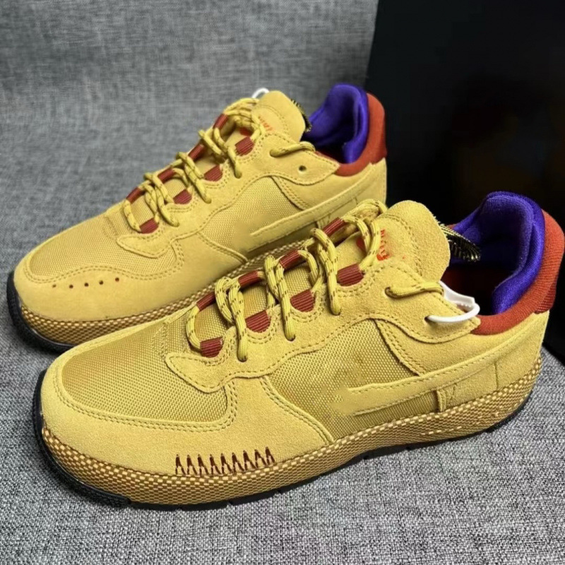 Pure original AF1 off-road hiking shoes, air force couple outdoor sports shoes, comfortable and versatile low top board shoes, casual trendy shoes