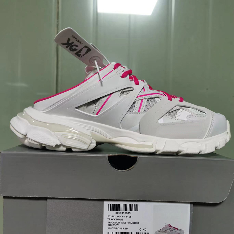 Wholesale Paris Half Dragged Dad Shoes Women's Thick Bottom Increased Breathability Sports and Leisure Baotou Cool Drags Wholesale Paris Half Dragged Dad Shoes Women's Thick Bottom Increased Breathability Sports and Leisure Baotou Cool Drags