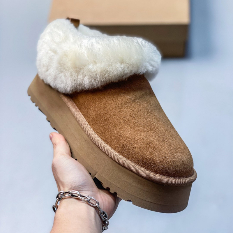 Pure original Ug suede snow boots with thick soles for increased winter warmth, cotton shoes for couples, anti slip casual shoes, versatile sports shoes Pure original Ug suede snow boots with thick soles for increased winter warmth, cotton shoes for couples, anti slip casual shoes, versatile sports shoes