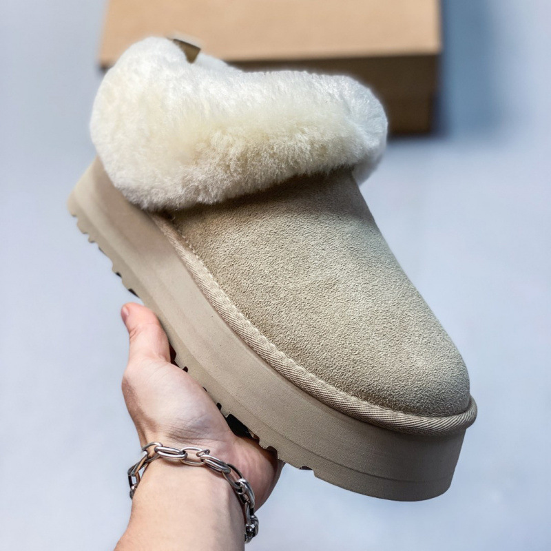 Pure original Ug suede snow boots with thick soles for increased winter warmth, cotton shoes for couples, anti slip casual shoes, versatile sports shoes Pure original Ug suede snow boots with thick soles for increased winter warmth, cotton shoes for couples, anti slip casual shoes, versatile sports shoes
