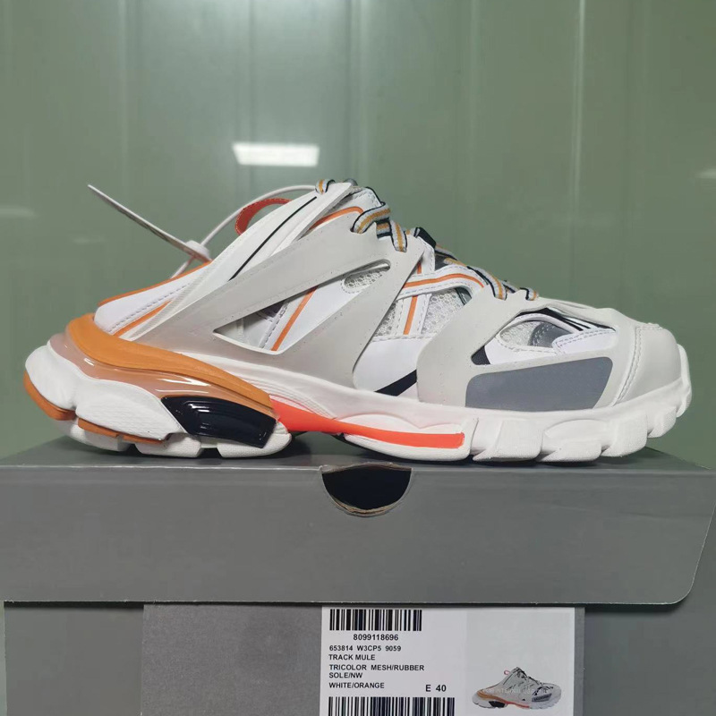 Wholesale Paris Half Dragged Dad Shoes Women's Thick Bottom Increased Breathability Sports and Leisure Baotou Cool Drags Wholesale Paris Half Dragged Dad Shoes Women's Thick Bottom Increased Breathability Sports and Leisure Baotou Cool Drags