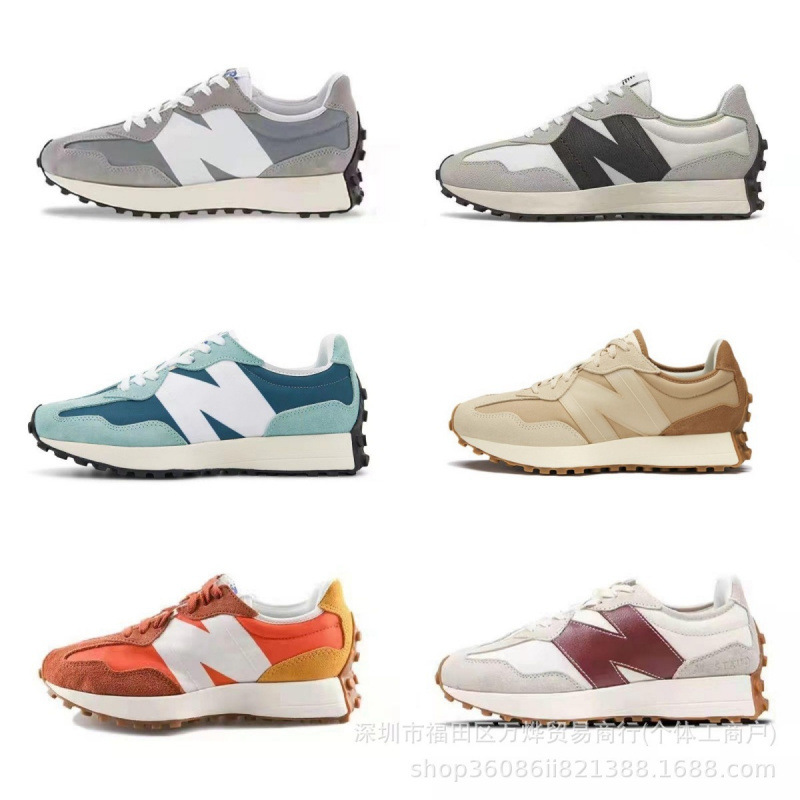 New Balance Yuanzu Grey Running Sneakers Retro Casual Men and Women Couple Style Dad Shoes Hair Collection
