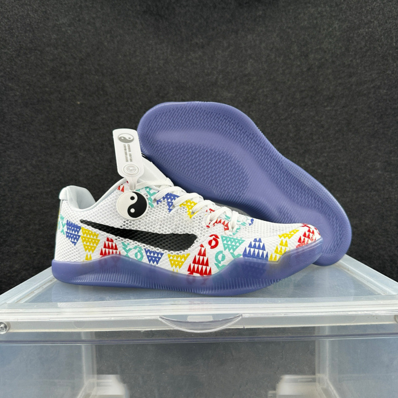 High quality Kobe 11 practical basketball shoes, anti slip, wear-resistant, shock-absorbing, Tai Chi plus men's sports shoes