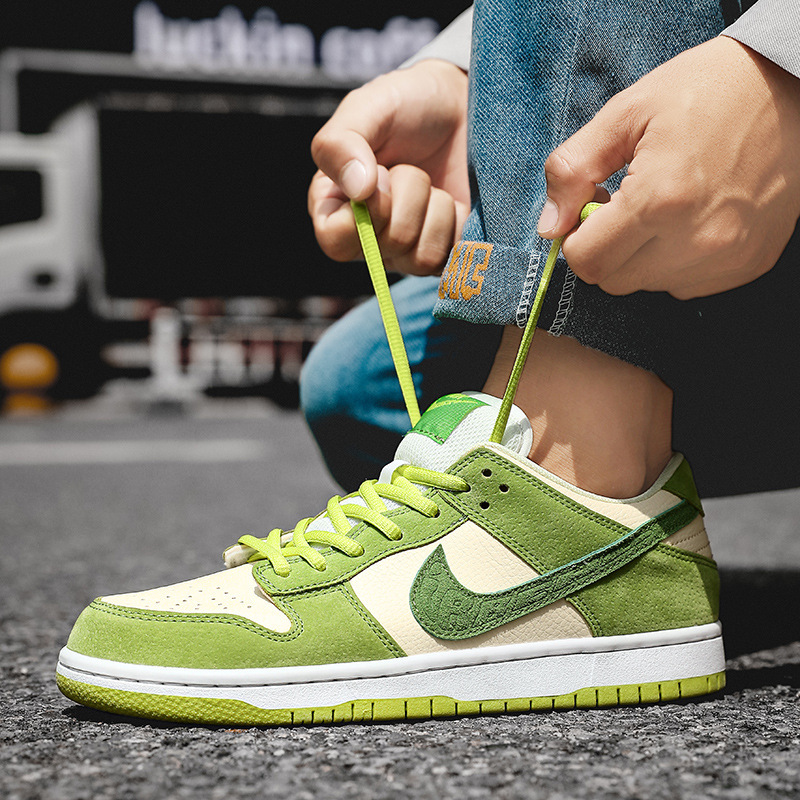 Dunk Green Apple Low cut SB Practical Basketball Shoes Outdoor Men's and Women's Casual Sports Running Shoes Putian Shoes