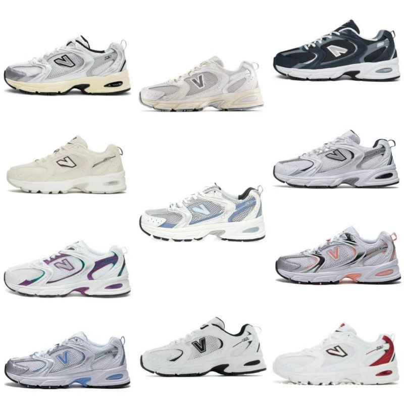 Cross border New Balance NB530 retro dad shoes with breathable and non slip mesh for men and women, thick soled running shoes