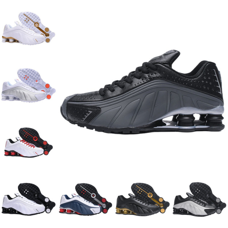 SHOXR4 air column spring running shoes, versatile and shock-absorbing sports, Neymar collaboration fashion trend men's shoes