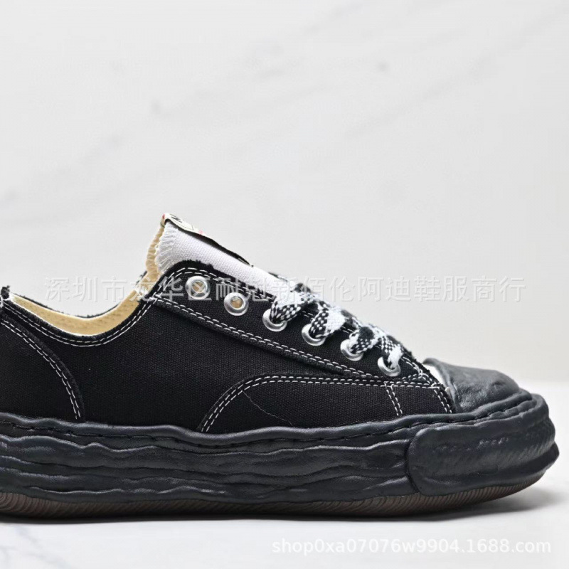 MMY Sanyuan Kang Open Campus Smile Dissolving Shoes Ice Cream Bottom Low cut Men's and Women's Thick soled Canvas Board Shoes MMY Sanyuan Kang Open Campus Smile Dissolving Shoes Ice Cream Bottom Low cut Men's and Women's Thick soled Canvas Board Shoes