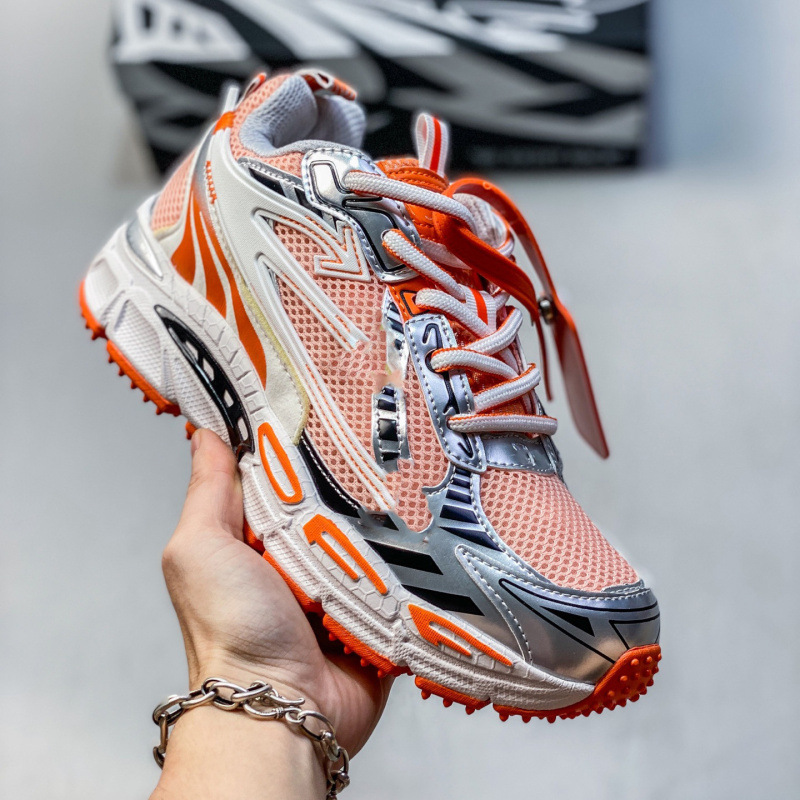 Pure Original OW Arrow Dad Shoe Machine Can Thick Bottom Color blocked Breathable Mesh Sports Shoes Casual Lightweight Men's and Women's Running Shoes Pure Original OW Arrow Dad Shoe Machine Can Thick Bottom Color blocked Breathable Mesh Sports Shoes Casual Lightweight Men's and Women's Running Shoes