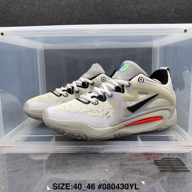 KD15 Men's and Women's Basketball Shoes with Cushioning, Wear resistant, Breathable, Non slip Full Foot Air Cushion