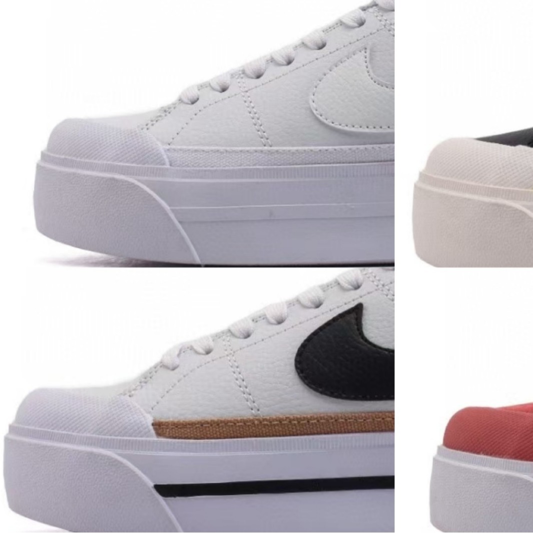 High version pure original AJ1 low cut men's shoes, blue and white inverted hook dunk panda SB black and white board shoes basketball shoes