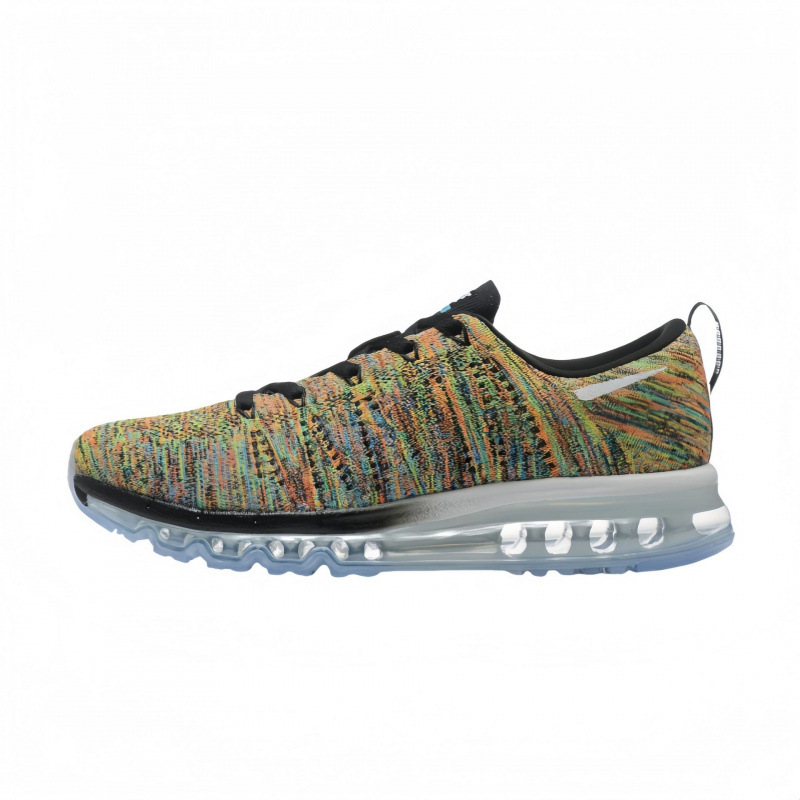 High version Flyknit Max air cushioned running shoes, Flyknit knit sports shoes, breathable casual running shoes High version Flyknit Max air cushioned running shoes, Flyknit knit sports shoes, breathable casual running shoes