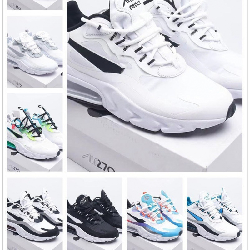 Wholesale sports shoes MAX270 air cushion shoes men's shoes mesh breathable shock-absorbing women's shoes running shoes one-piece dropshipping Wholesale sports shoes MAX270 air cushion shoes men's shoes mesh breathable shock-absorbing women's shoes running shoes one-piece dropshipping