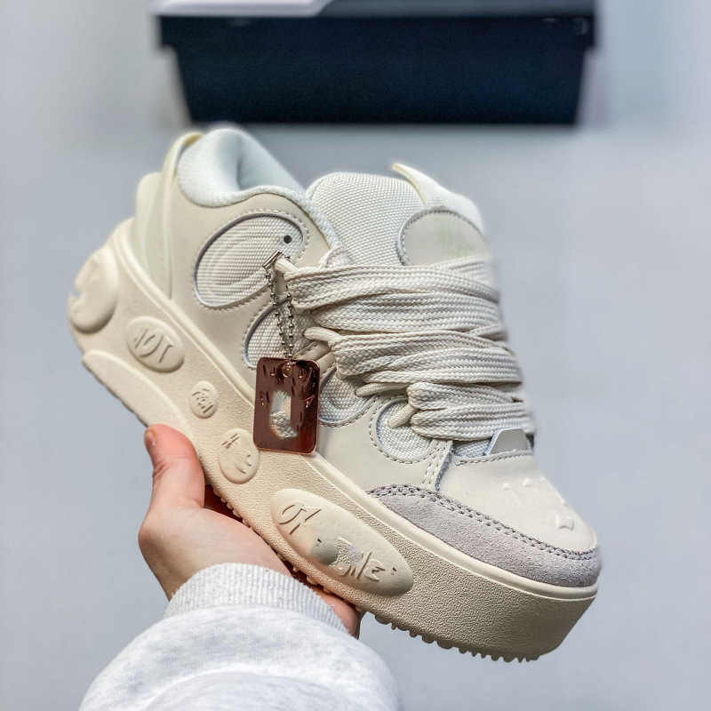 Pure original PMxLa Ball casual sneakers for couples, bread shoes, suede thick sole, height increasing men's and women's sports board shoes Pure original PMxLa Ball casual sneakers for couples, bread shoes, suede thick sole, height increasing men's and women's sports board shoes