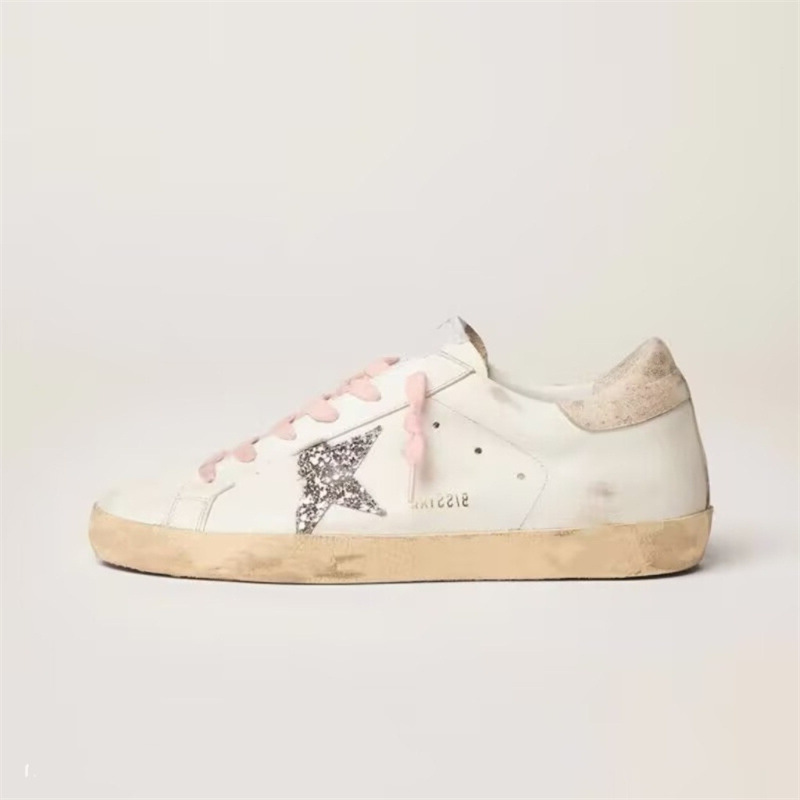 European and American foreign trade pentagram small dirty shoes 2025 autumn new couple sports and leisure shoes fashionable silver board shoes trend European and American foreign trade pentagram small dirty shoes 2025 autumn new couple sports and leisure shoes fashionable silver board shoes trend