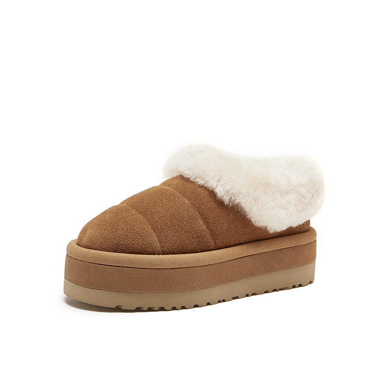 Winter new Korean version plush short tube student bread cotton women's shoes with plush insulation and thick snow boots Winter new Korean version plush short tube student bread cotton women's shoes with plush insulation and thick snow boots