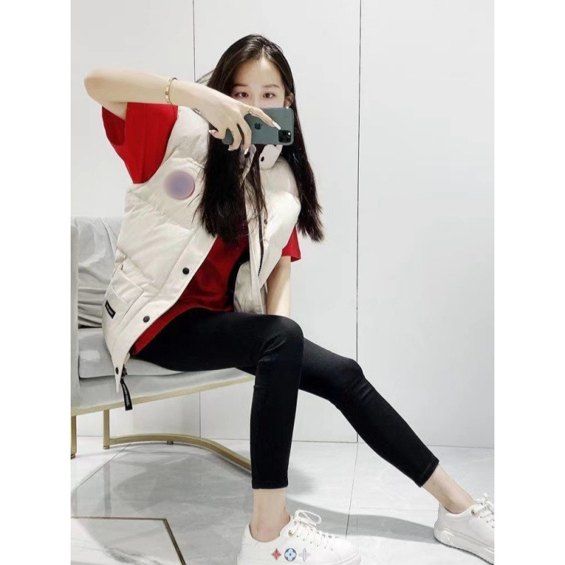 Putian Big Goose Down Jacket High Edition Men's and Women's Jacket White Duck Down Warm Shoulder 08 Expedition Couple's Sleeveless Vest