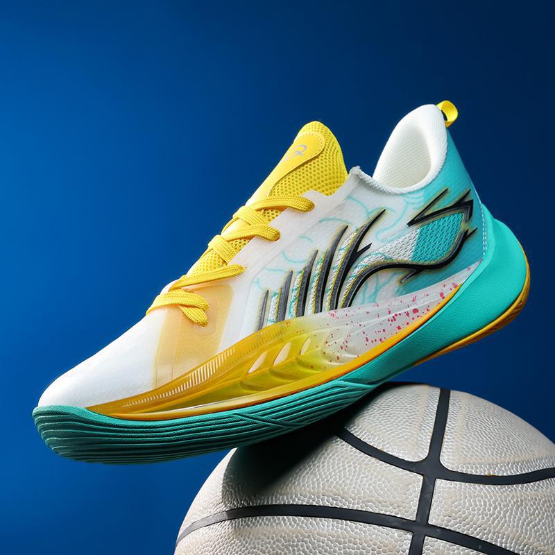 2025 New Cross border Spot Basketball Shoes Men's Mesh Low cut Lightweight Training Competition Student Sports Shoes Wholesale