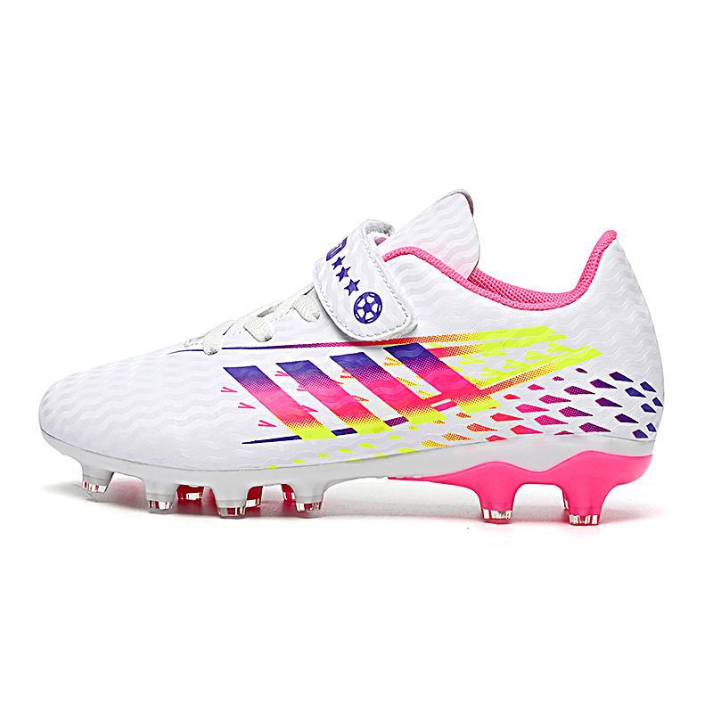 Children's outdoor competition training shoes, football shoes, boys' long nail artificial grass sports, broken nail flat bottom, wholesale for girls