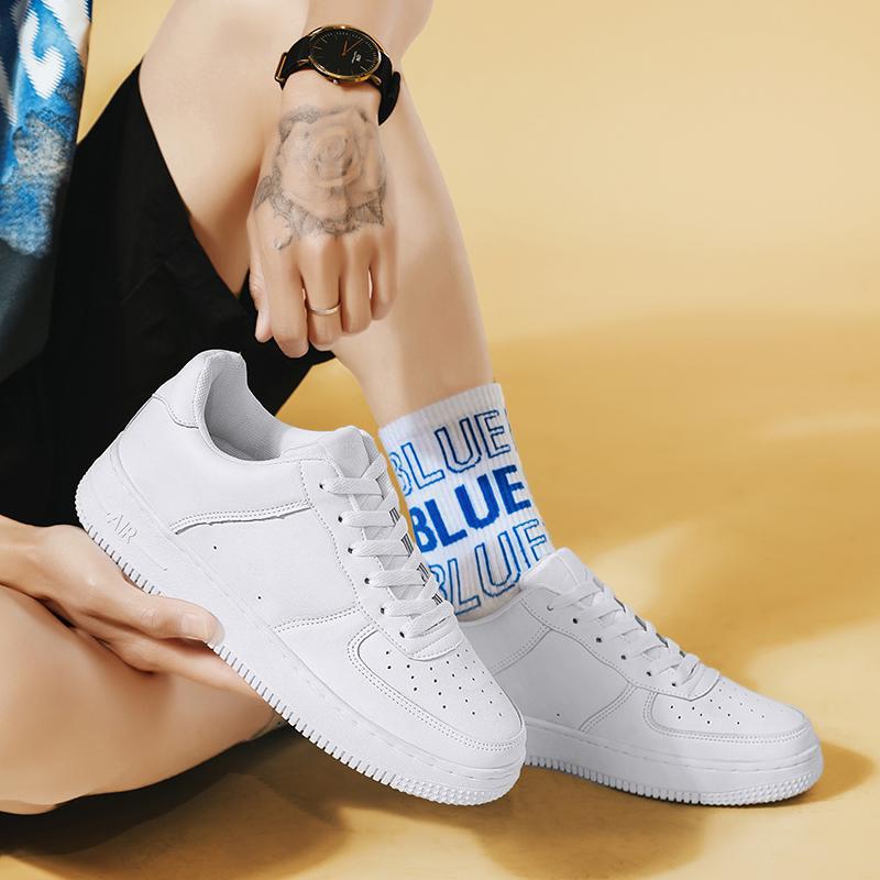 2025 New Cross border AJ Men's Shoes Trendy Breathable Sports White Shoes Casual Low cut Board Shoes Versatile Couple Women's Shoes