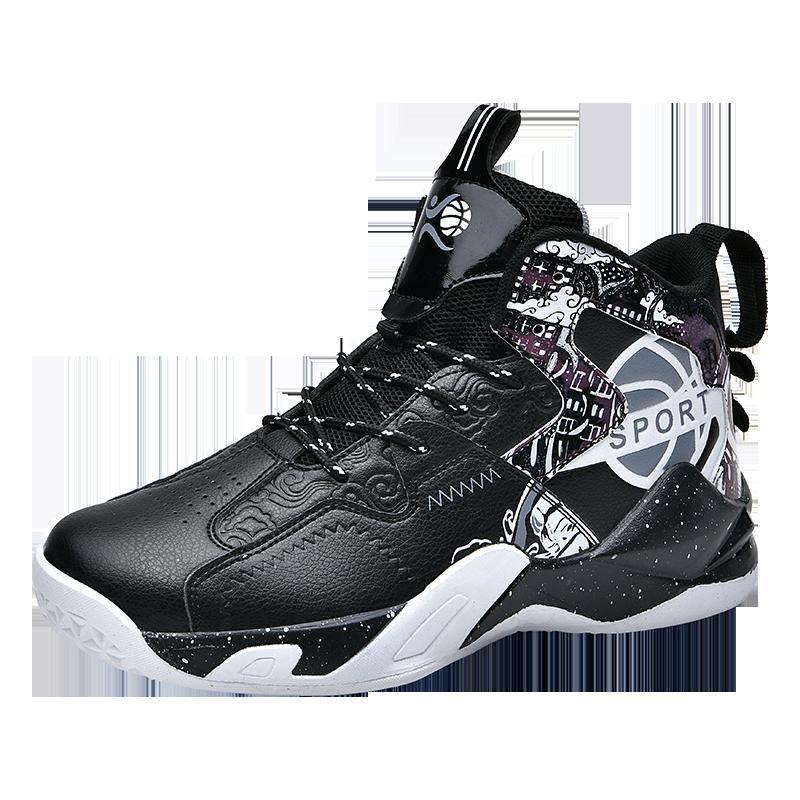 2025 new men's and women's high top autumn and winter youth basketball shoes, sports shoes, professional sneakers, boys' running shoes