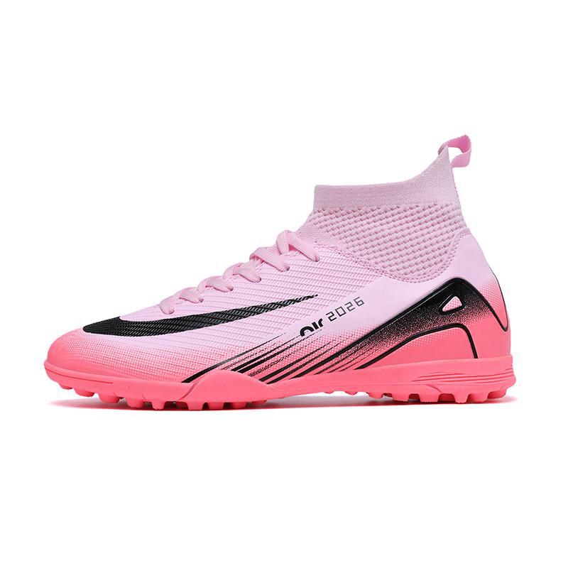 Cross border new youth sports shoes with high and short spikes, football shoes, primary and secondary school training shoes, wholesale