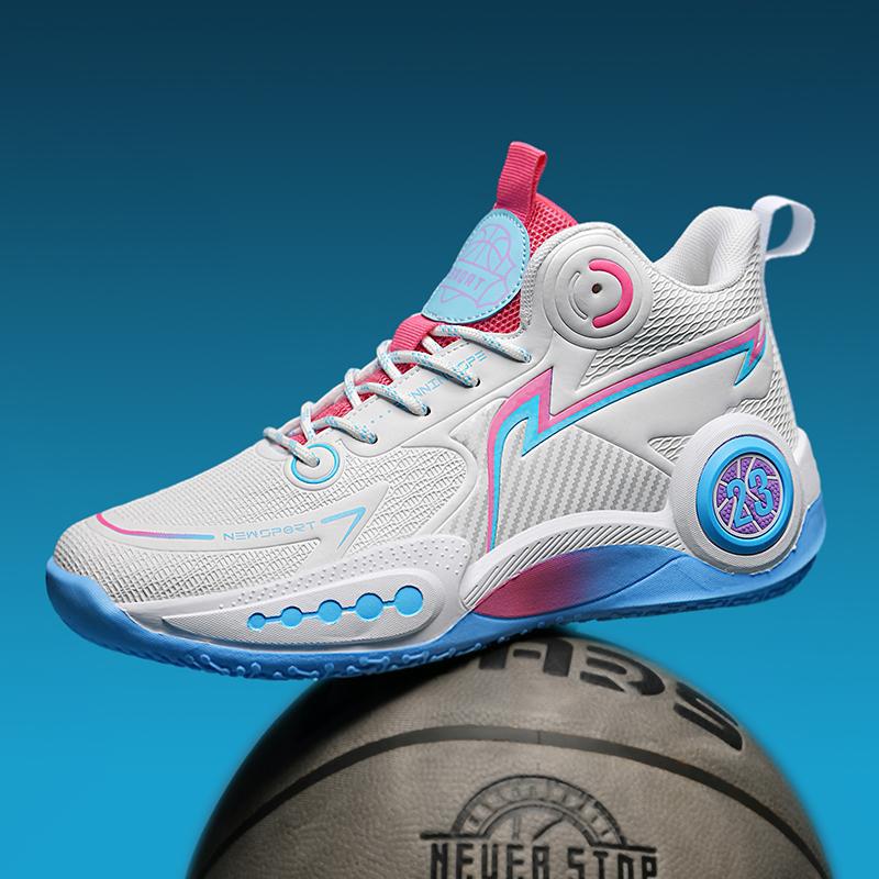 2025 New Youth Basketball Shoes, Men's Anti slip Breathable High top Sports Shoes, University Students' Competition Training Shoes 2025 New Youth Basketball Shoes, Men's Anti slip Breathable High top Sports Shoes, University Students' Competition Training Shoes