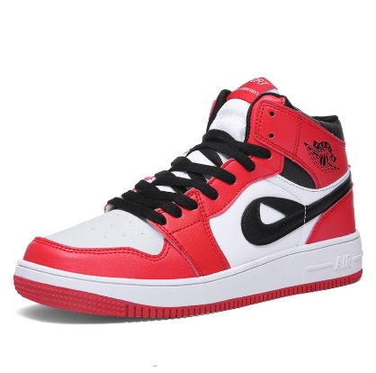 2025 Cross border student sports shoes men's and women's board shoes breathable sports shoes high top men's and women's trendy running board shoes wholesale