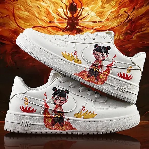AJ Nezha limited edition men's shoes Putian low top board shoes student versatile casual fashion sports shoes women's casual shoes AJ Nezha limited edition men's shoes Putian low top board shoes student versatile casual fashion sports shoes women's casual shoes