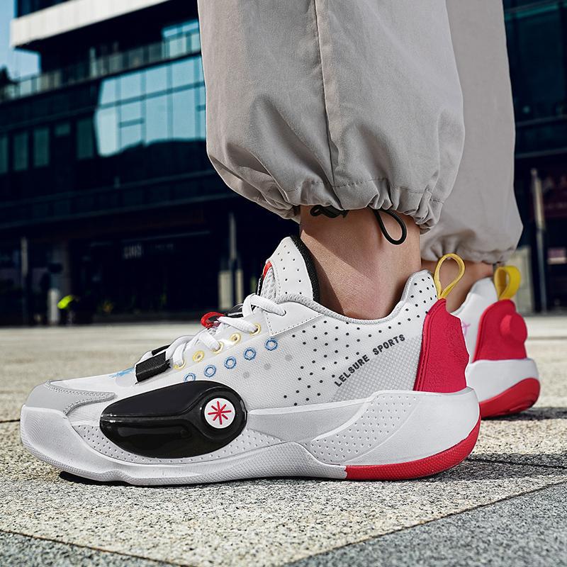 2025 new mesh shoes, basketball shoes, youth shock-absorbing sports shoes, student competition training sports shoes, running shoes