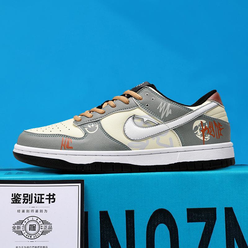 2025 New Board Shoes AJ Men's Shoes Men's and Women's Breathable Casual Shoes New Anti slip and Wear resistant Fashion Versatile Sports Shoes