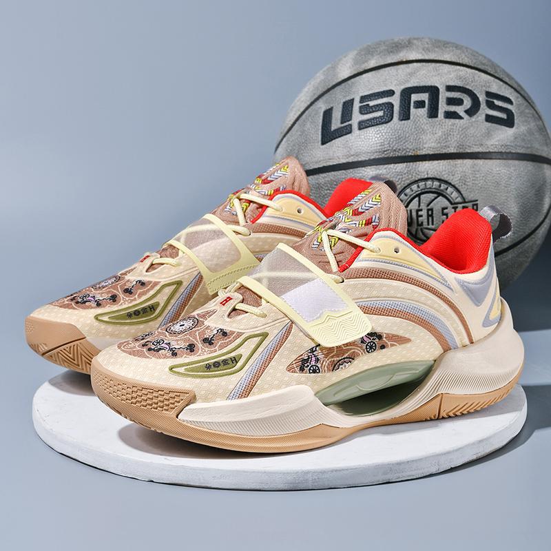 2025 New Cross border Basketball Shoes for Men's and Women's Competitions, Lightweight, Breathable, Mesh, Breathable, Student Sports Shoes Wholesale