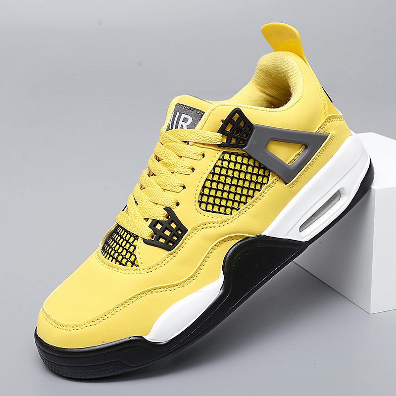 Cross border 2025 new men's and women's sports shoes autumn and winter casual versatile blue ball shoes competition training basketball shoes wholesale