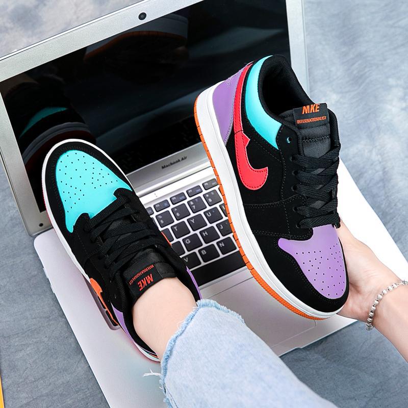 2025 New Cross border AJ Men's Shoes Fashion Versatile Low cut Board Shoes Putian Couple Women's Shoes Casual Sports White Shoes 2025 New Cross border AJ Men's Shoes Fashion Versatile Low cut Board Shoes Putian Couple Women's Shoes Casual Sports White Shoes