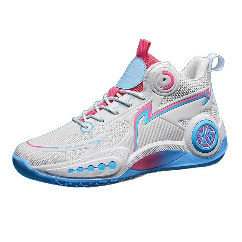 2025 New Youth Basketball Shoes, Men's Anti slip Breathable High top Sports Shoes, University Students' Competition Training Shoes 2025 New Youth Basketball Shoes, Men's Anti slip Breathable High top Sports Shoes, University Students' Competition Training Shoes