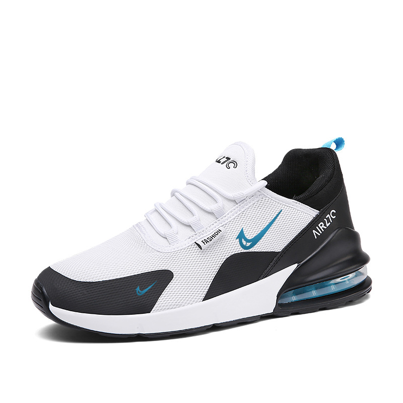 2025 cross-border plus size summer mesh men's shoes, sports shoes, air cushion running shoes, couple's shoes, student trend walking shoes