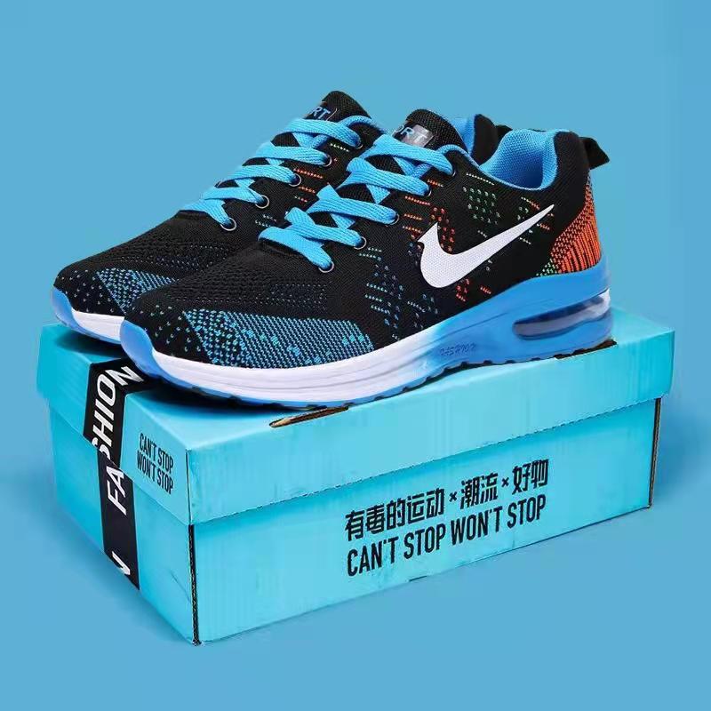 2025 new summer breathable running men's mesh casual shoes air cushion sports shoes casual running spot wholesale