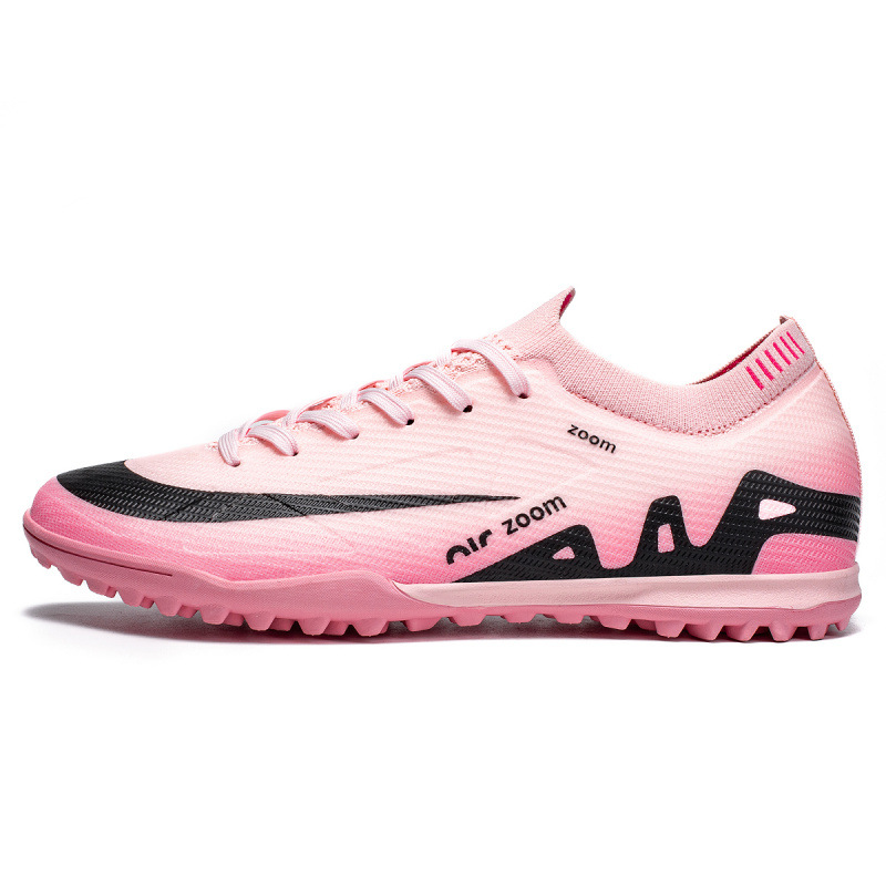 2025 new low cut men's and women's football shoes with long nails and broken nails, men's and women's adult sports football shoes, competition and training shoes