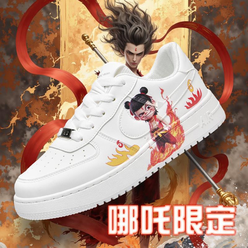 AJ Nezha limited edition men's shoes Putian low top board shoes student versatile casual fashion sports shoes women's casual shoes AJ Nezha limited edition men's shoes Putian low top board shoes student versatile casual fashion sports shoes women's casual shoes