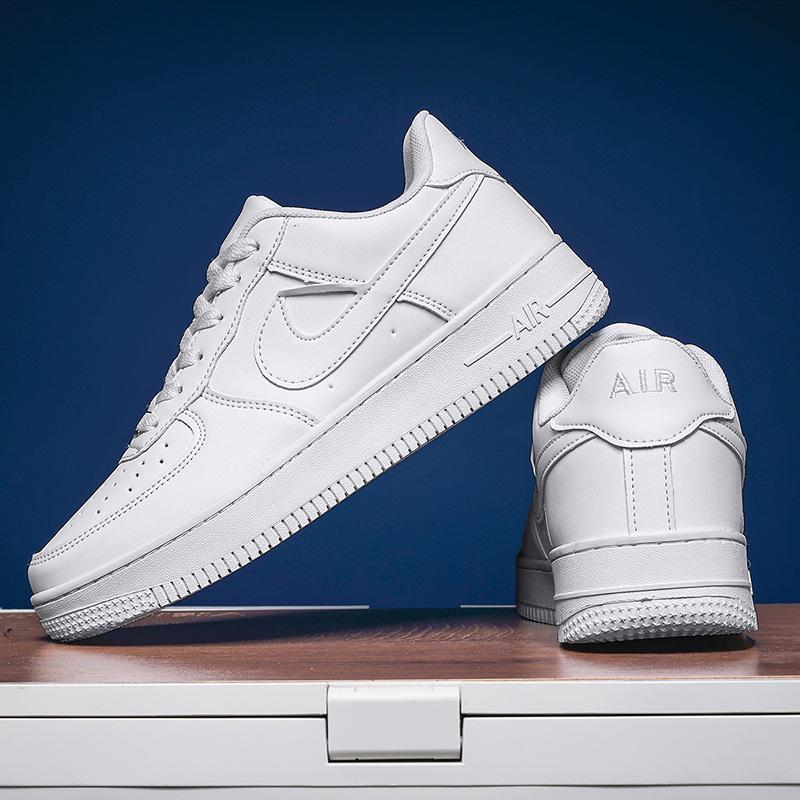 Summer New AJ Trendy Casual Breathable Youth Men's Shoes Large Sports Board Shoes White Shoes Couple Casual Shoes