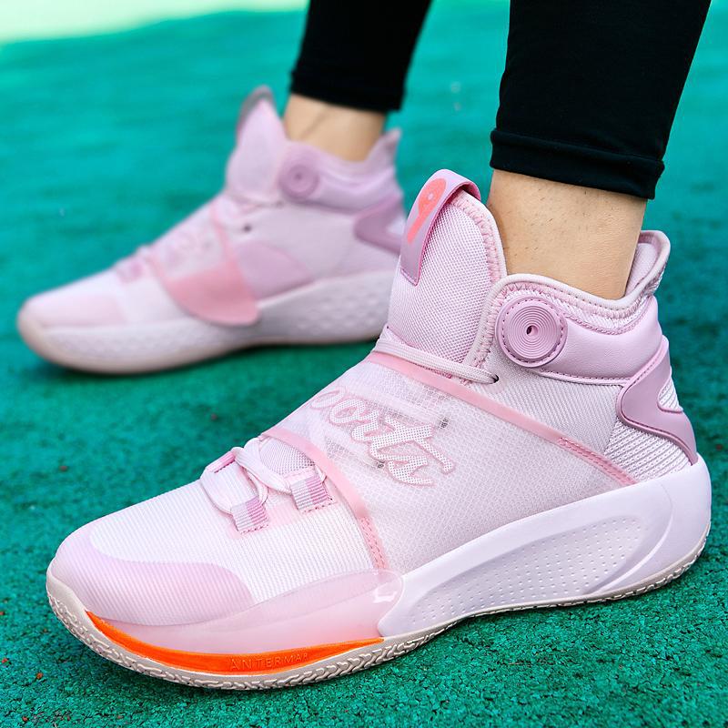 2025 new unisex basketball shoes, casual, fashionable, breathable, anti slip, new mid top practical sports basketball shoes