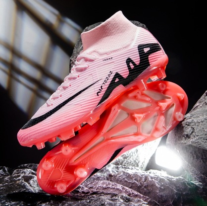 Cross border 2025 new male and female youth football shoes, student long nail broken nail training sports shoes, football shoes wholesale