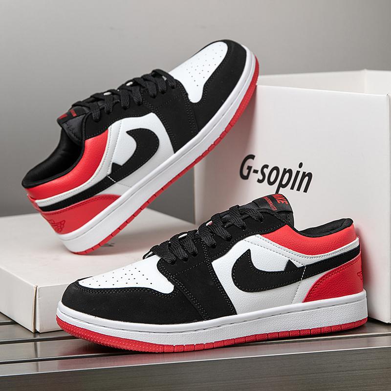 2025 New Cross border AJ Men's Shoes Versatile Low cut Board Shoes Putian Couple Men's and Women's Shoes Casual Sports White Shoes